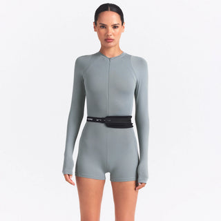 NikeSKIMS AIRY LONG SLEEVE ONE PIECE | WASHED PACIFIC