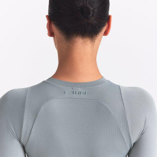NikeSKIMS AIRY LONG SLEEVE ONE PIECE | WASHED PACIFIC