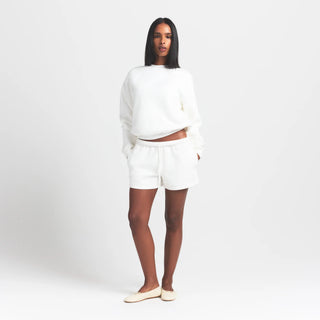 COTTON FLEECE CLASSIC CREWNECK | MARBLE