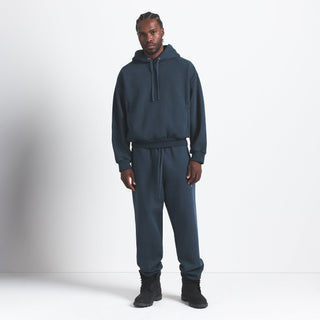 HEAVYWEIGHT FLEECE MENS HOODIE | NAVY