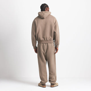 HEAVYWEIGHT FLEECE MENS HOODIE | TRUFFLE