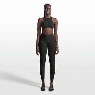 NikeSKIMS RIBBED SEAMLESS 26" LEGGING | OBSIDIAN