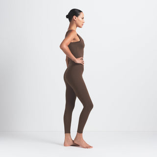 NikeSKIMS MATTE KNEE GRIP 26" LEGGING | DARK SEPIA