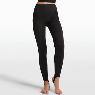 NikeSKIMS MATTE V-LINE STIRRUP LEGGING | OBSIDIAN