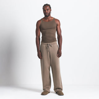 HEAVYWEIGHT FLEECE MENS STRAIGHT LEG PANT | TRUFFLE