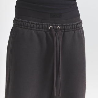 HEAVYWEIGHT FLEECE MENS JOGGER | WASHED ONYX