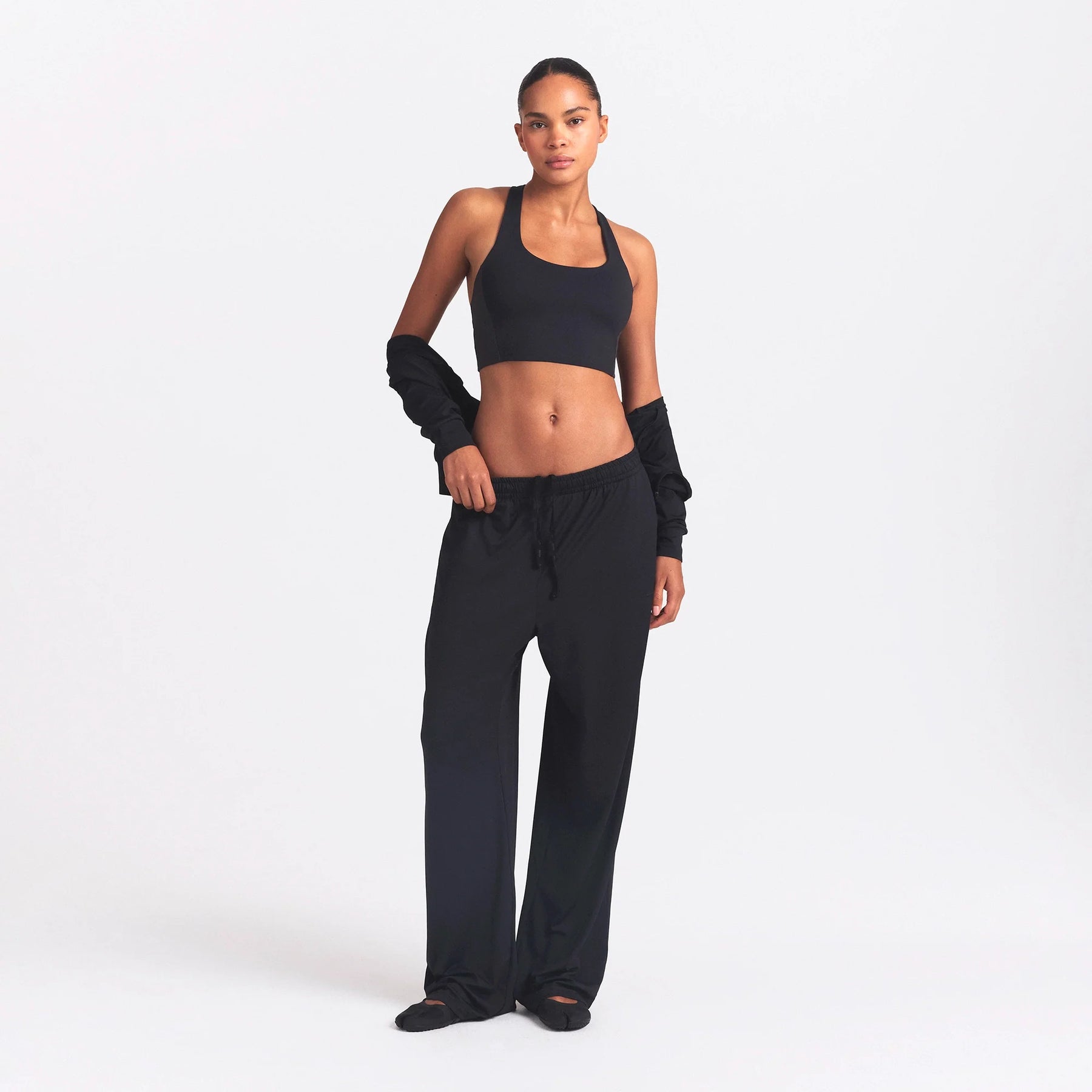 NikeSKIMS AIRY WIDE LEG PANT | OBSIDIAN