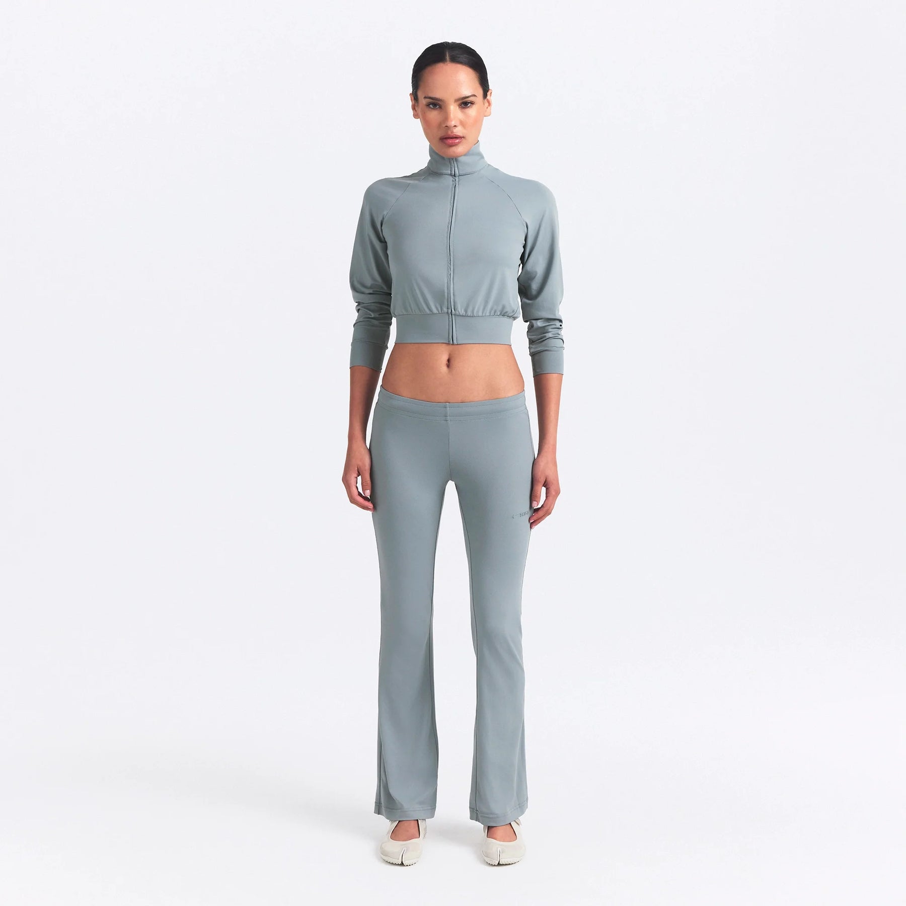 NikeSKIMS AIRY LOW RISE MINI FLARE PANT | WASHED PACIFIC