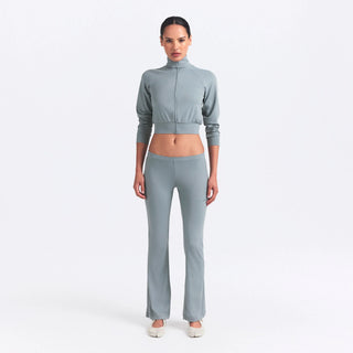 NikeSKIMS AIRY LOW RISE MINI FLARE PANT | WASHED PACIFIC