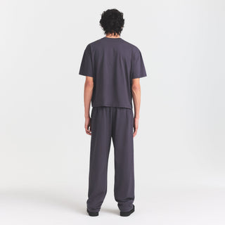 HEAVYWEIGHT COTTON MENS RELAXED PANT | RAVEN