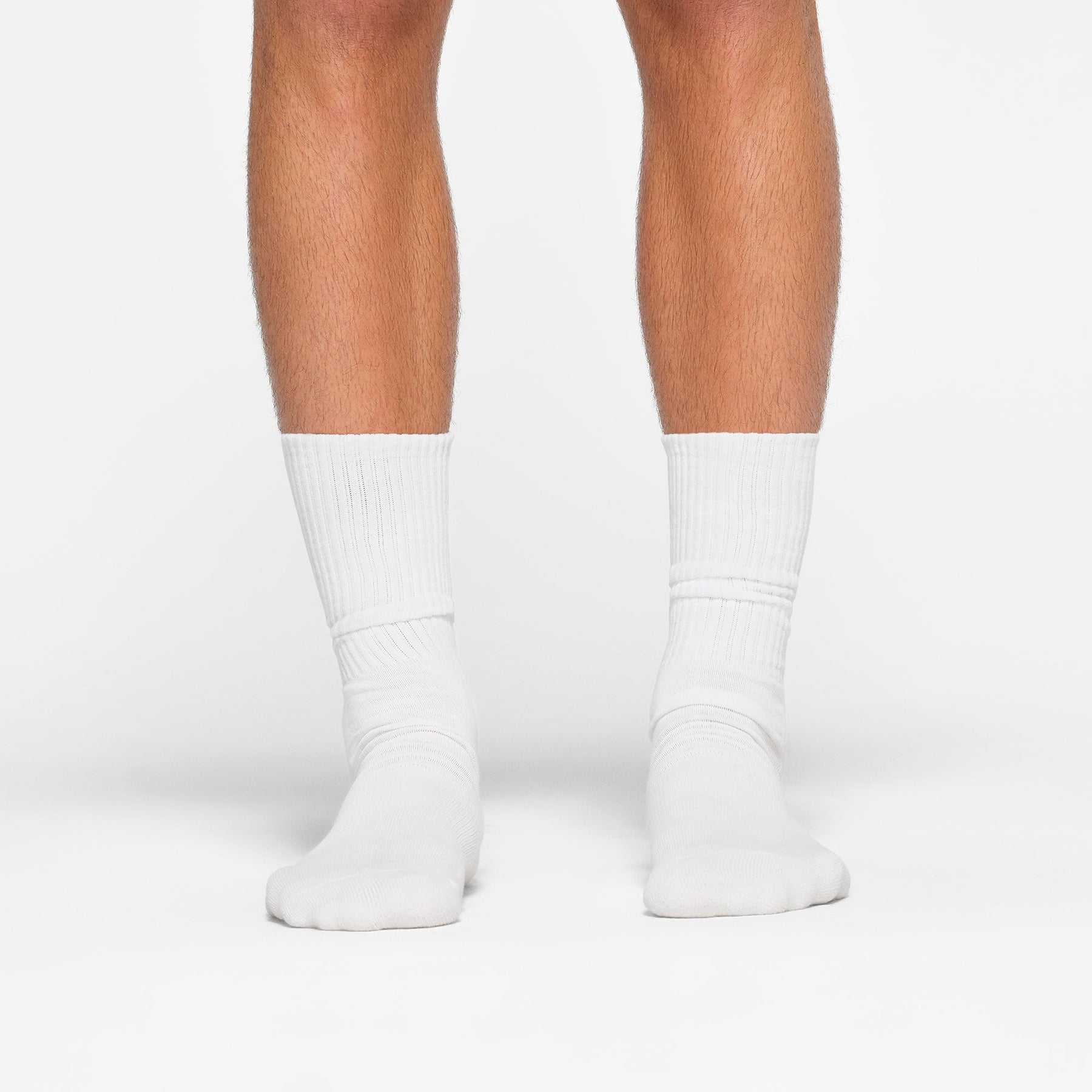 MENS TUBE CREW SOCK 3-PACK | CHALK