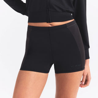 NikeSKIMS MATTE SHINE MIX 2" SHORT | OBSIDIAN AND IGNEOUS