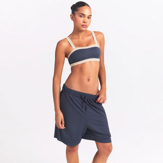 NikeSKIMS AIRY RELAXED SHORT | DEEP ROYAL