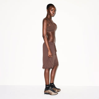 NikeSKIMS AIRY RELAXED SHORT | DARK SEPIA