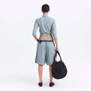 NikeSKIMS AIRY RELAXED SHORT | WASHED PACIFIC