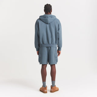 HEAVYWEIGHT FLEECE MENS CARGO SHORT | KYANITE