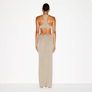 SHEER MODAL LONG SKIRT | DUNE