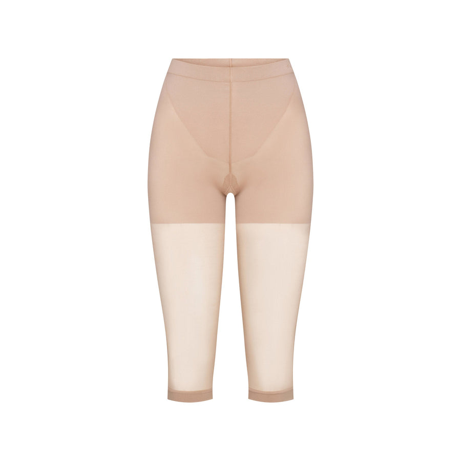 HOSIERY SHAPING CAPRI TIGHTS | CLAY