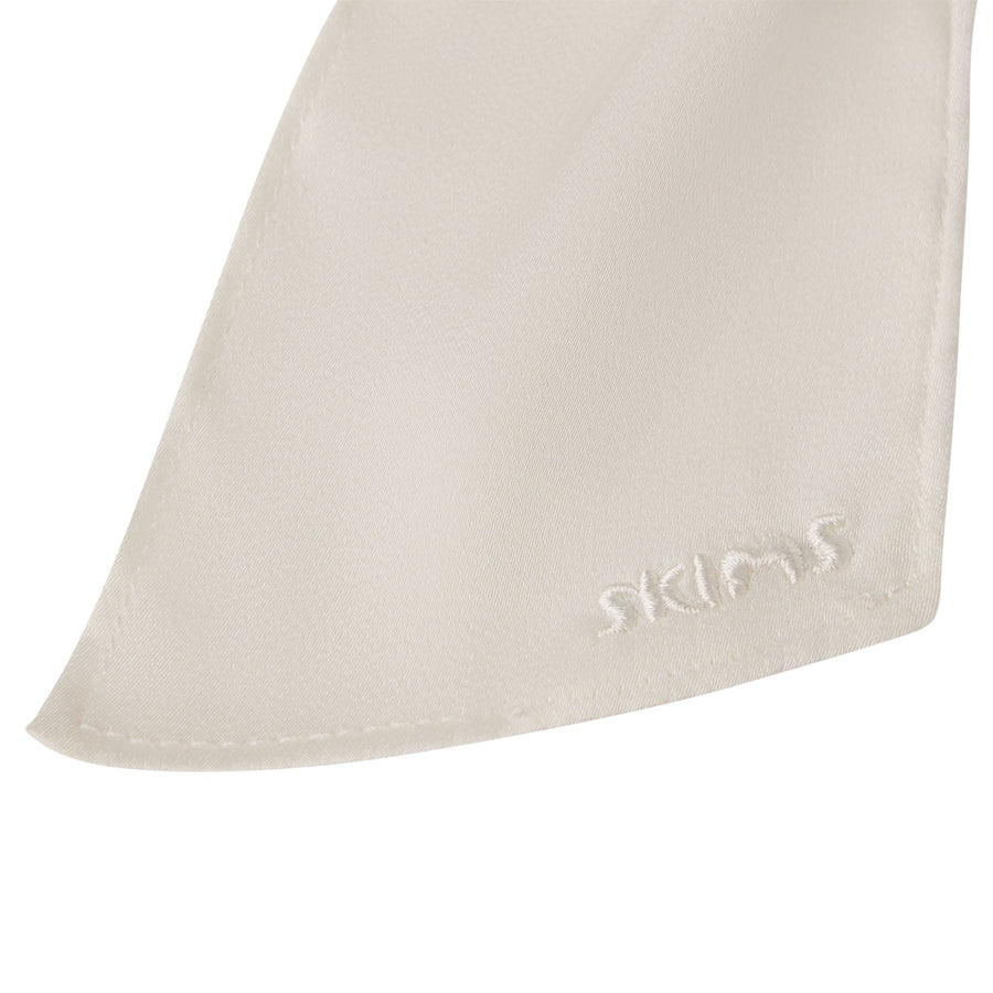 SATIN JUMBO BOW CLIP | IVORY