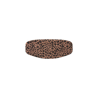 COTTON JERSEY WIDE HEADBAND | SIENNA NATURAL LEOPARD