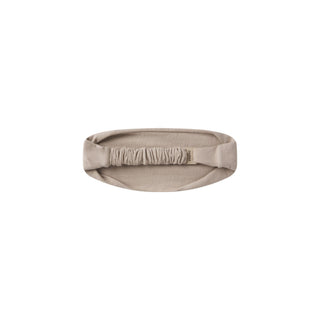 COTTON JERSEY WIDE HEADBAND | STONE