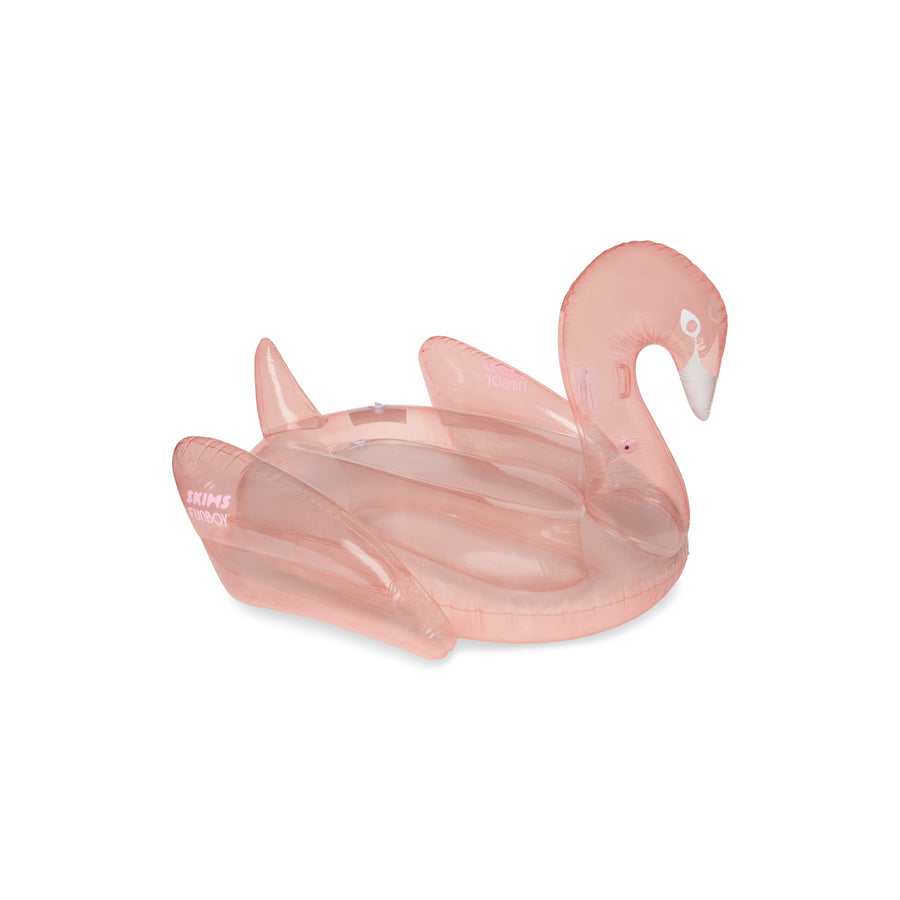 FUNBOY X SKIMS SWAN POOL FLOAT | CHERRY BLOSSOM