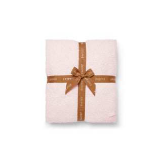 COZY KNIT BLANKET | BARELY PINK