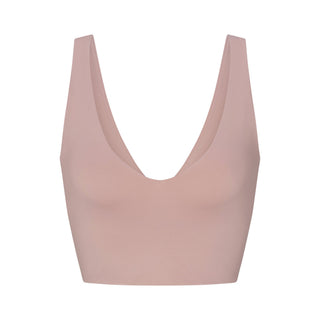 NikeSKIMS MATTE V-NECK BRA TOP | HIMALAYAN