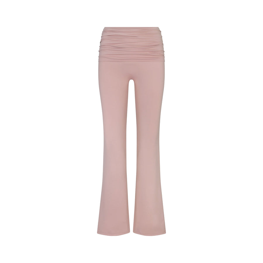 NikeSKIMS MATTE FOLDOVER SLIM FLARE LEGGING | HIMALAYAN