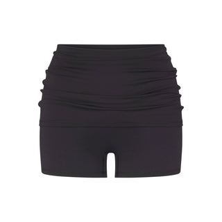 NikeSKIMS MATTE 3" FOLDOVER SHORT | OBSIDIAN