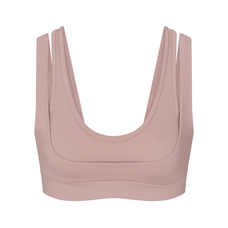 NikeSKIMS MATTE DOUBLE STRAP SCOOP BRA | HIMALAYAN