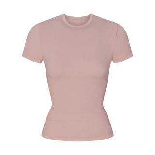 NikeSKIMS RIBBED SEAMLESS BABY TEE | HIMALAYAN