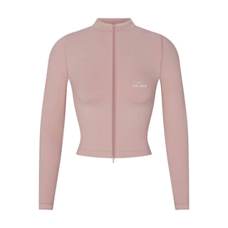 NikeSKIMS RIBBED SEAMLESS ZIP UP CROP JACKET | HIMALAYAN