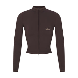 NikeSKIMS RIBBED SEAMLESS ZIP UP CROP JACKET | PHOENIX