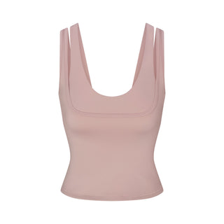 NikeSKIMS MATTE DOUBLE STRAP SCOOP TANK | HIMALAYAN