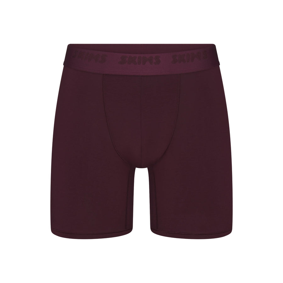 SKIMS STRETCH MENS 5" BOXER BRIEF | CURRANT