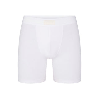 SKIMS COTTON MENS 5" BOXER BRIEF | CHALK