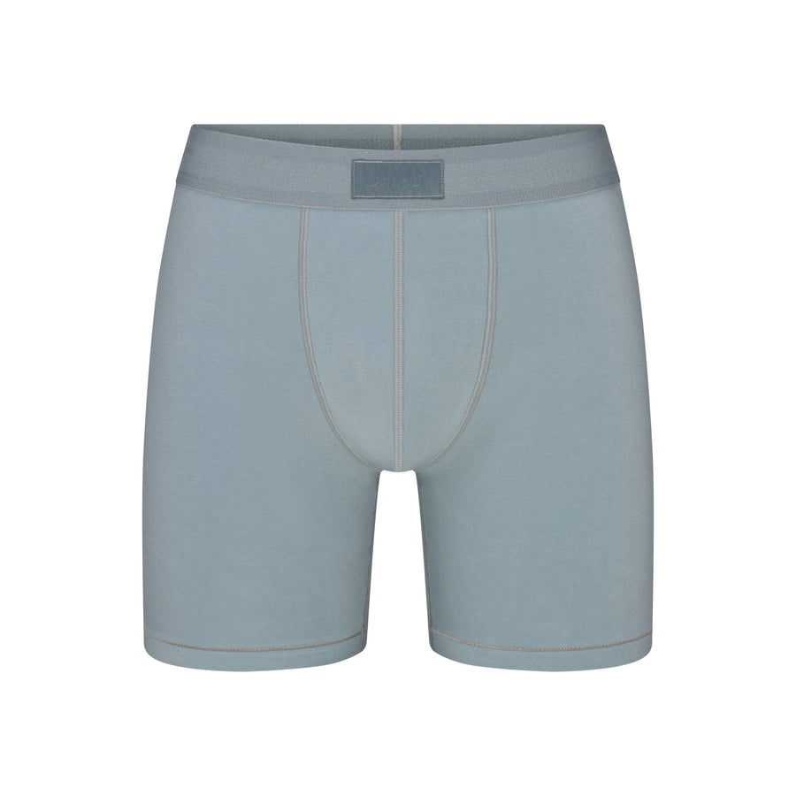 SKIMS COTTON MENS 5" BOXER BRIEF | SKY