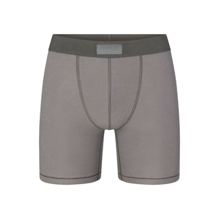 SKIMS COTTON MENS 5" BOXER BRIEF | WASHED GUNMETAL