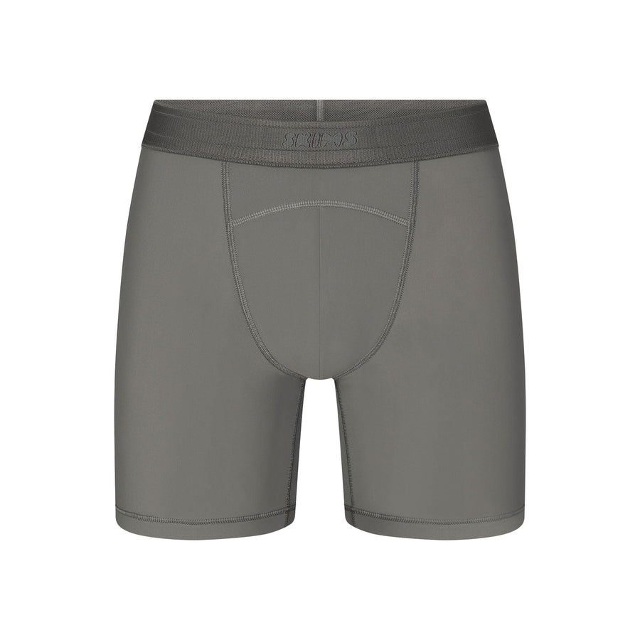 SKIMS FLEX MENS 5" BOXER BRIEF | GUNMETAL
