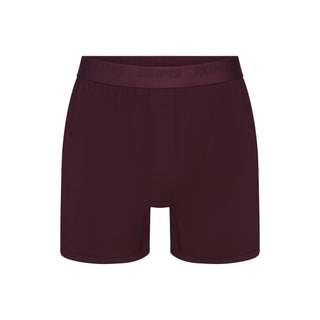 SKIMS STRETCH MENS KNIT BOXER | CURRANT