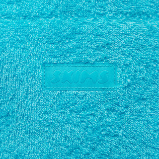 TERRY SMALL TOTE | CYAN