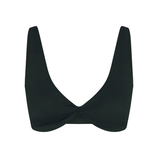 NikeSKIMS MATTE TWIST-FRONT BRA | DARK TEAL