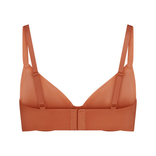 NO SHOW UNLINED DEMI BRA | BRONZE