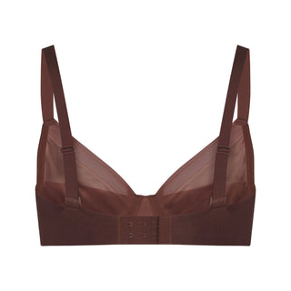 NO SHOW UNLINED DEMI BRA | COCOA