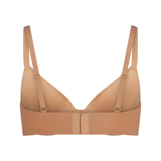 NO SHOW UNLINED DEMI BRA | OCHRE