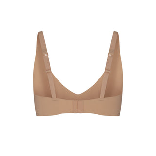 NAKED PLUNGE BRALETTE | CLAY