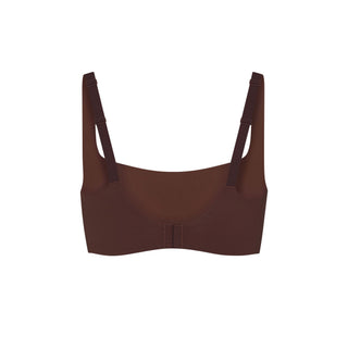 NAKED SCOOP BRALETTE | COCOA