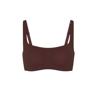 NAKED SCOOP BRALETTE | COCOA