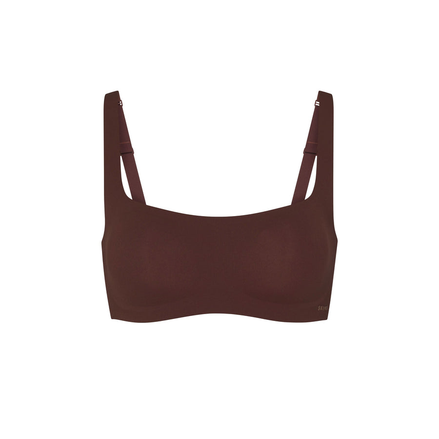 NAKED SCOOP BRALETTE | COCOA